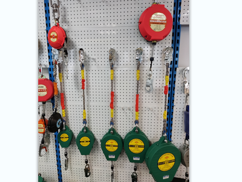 Components of fall arrester