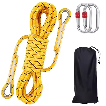 Hot Sale Cheap Price White 10.5mm Nylon Static Nylon Climbing Rope with CE